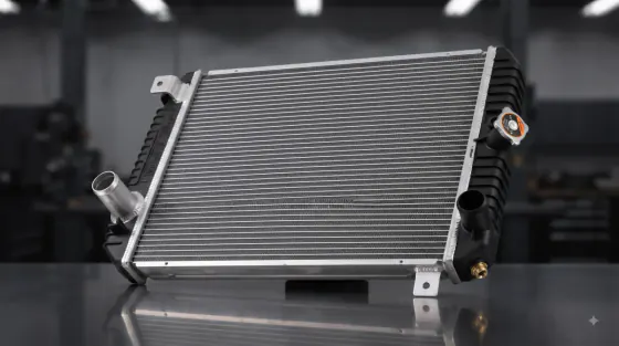 Radiator and cooling stack